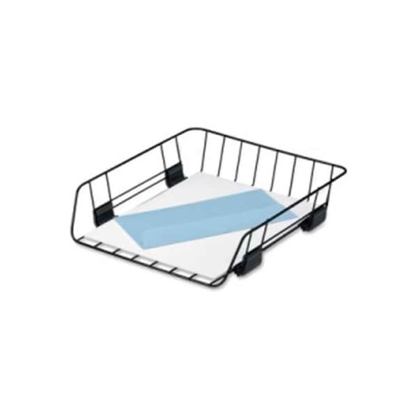 Fellowes Fellowes Self Stacking Letter-Size Front Loading Tray 10-7/8" x 12-5/8" x 2-5/8" Black FEL66112 - main